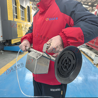 Ventouses à vide portatives pour vitrage isolant, en aluminium et acier, pour montage supérieur et inférieur, faciles à utiliser, manipulation rapide, petit outil pour verre