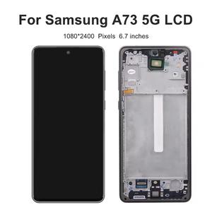Écran tactile OLED de remplacement 6,7 pouces pour <span class=keywords><strong>Samsung</strong></span> A73 5G A736B, assemblage numériseur d'affichage LCD pour téléphone portable, vente en gros. - Product Image 2
