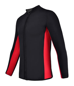 Trajes de <span class=keywords><strong>neopreno</strong></span> Top <span class=keywords><strong>chaqueta</strong></span> mujeres hombres 2-3mm camisa de manga larga cremallera frontal chaleco mantener caliente adulto buceo Surf natación <span class=keywords><strong>neopreno</strong></span> deportes acuáticos - Product Image 1