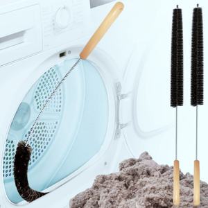 Manche en bois laveuse sécheuse cheveux saleté nettoyage <span class=keywords><strong>conduit</strong></span> Machines à laver aspirateurs brosse pour nettoyer tuyau de <span class=keywords><strong>cheminée</strong></span> brosse de nettoyage - Product Image 5