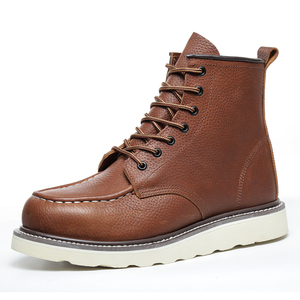 Vente en gros <span class=keywords><strong>de</strong></span> chaussures <span class=keywords><strong>de</strong></span> <span class=keywords><strong>sécurité</strong></span> en cuir <span class=keywords><strong>de</strong></span> marque <span class=keywords><strong>de</strong></span> haute qualité antistatique pour le sport bottes <span class=keywords><strong>de</strong></span> <span class=keywords><strong>sécurité</strong></span> pour hommes travail personnalisé - Product Image 1