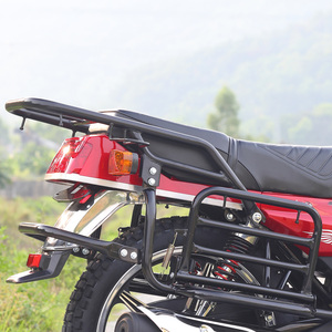 Moto GN150 Curiser 50cc Mini Moto Tout-Terrain Grille Pare-chocs Avant Type Croisé Porte-bagages Latéral Protection des Mains pour Pneus Tout-Terrain - Product Image 2