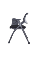 Nouvelle tablette d'écriture élégante en plastique TPEE souple, chaise de bureau, chaise de conférence, design ergonomique pour les réunions de bureau