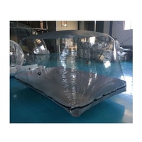 Housse de protection anti-poussière portable personnalisée transparente en PVC bâche de voiture intérieur gonflable abri de garage tente à bulles