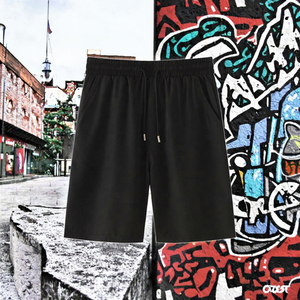 <b>Mens</b> <b>Black</b> Casual Drawstring <b>Shorts</b> Loose Fit Athletic Summer Pants Quick Dry Breathable Workout Training Running Sports Bottoms - Product Image 2