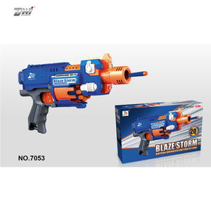 B/O Electric Soft Foam Dart Gun Alien Blaster Toy Gun con 20 freccette proiettili armi pistole ad aria compressa tiro caccia - Product Image 2
