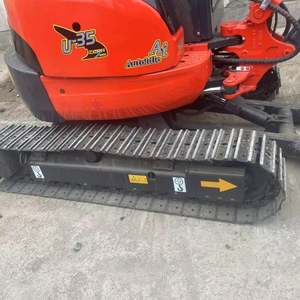 Mini-excavatrice sur chenilles Kubota35 d'occasion à prix avantageux avec moteur de pompe et PLC - Économie d'énergie certifiée ISO CE - Product Image 4