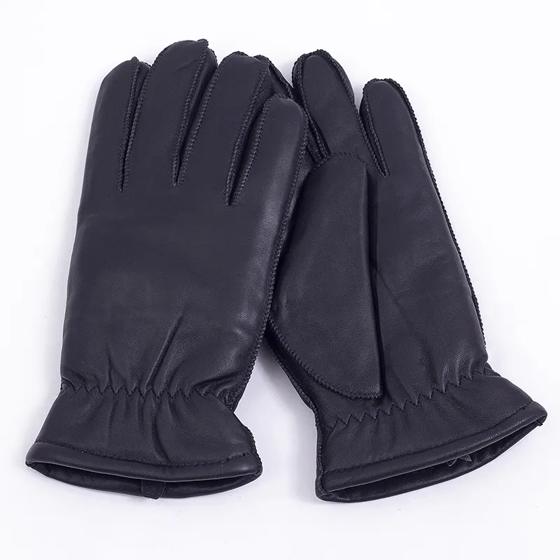 Top Quality Winter Fashion Accessories Motorcycle Driving Leather Gloves For Men