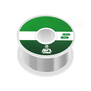 Nouveau fil de soudage en acier inoxydable plus léger <span class=keywords><strong>1mm</strong></span> 50g/100g cuivre-fer-nickel batterie électrode soudage fil universel - Product Image 1