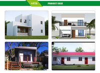 2025 New Luxury Eco 3D Home Architect Design Construction rapide pour hôtel de luxe Salle de bain Bureau et salle de gym-Caractéristiques étanches