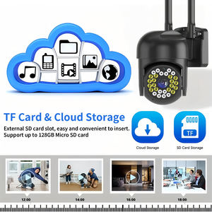 Caméra <span class=keywords><strong>IP</strong></span> CCTV sans fil 1080P PTZ WiFi avec vision nocturne, stockage sur le cloud et carte SD, application <span class=keywords><strong>YI</strong></span> IoT à distance pour système de sécurité domestique - Product Image 5