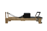 MJD Hochwertiger Eichenholz Pilates Reformer, Verstellbares Pilates Core-Bett für Pilates-Übungen