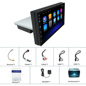 <span class=keywords><strong>Radio</strong></span> con gps para coche, reproductor con android, pantalla táctil HD, mp5, estéreo, mirror link, wifi, 7 pulgadas, doble 1DIN - Product Image 6