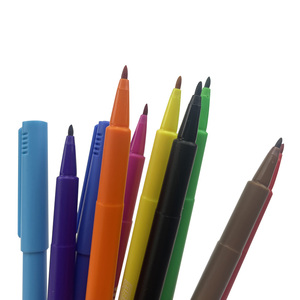 Ensemble de stylos marqueurs parfumés aux fruits en plastique personnalisés avec 10 couleurs pour cadeau promotionnel - Product Image 6