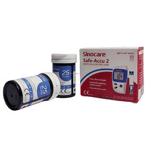 Prueba de <span class=keywords><strong>Diabetes</strong></span> con Tira Reactiva Sinocare Safe Accu2 - Product Image 2