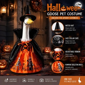 <span class=keywords><strong>Disfraz</strong></span> <span class=keywords><strong>de</strong></span> Ganso <span class=keywords><strong>de</strong></span> Halloween <span class=keywords><strong>para</strong></span> Ganso <span class=keywords><strong>de</strong></span> Jardín <span class=keywords><strong>de</strong></span> 23 Pulgadas, Trajes <span class=keywords><strong>de</strong></span> Mago y <span class=keywords><strong>Bruja</strong></span> con Sombrero y Capa, Decoración <span class=keywords><strong>de</strong></span> Jardín <span class=keywords><strong>de</strong></span> Calabaza Fantasma - Product Image 5