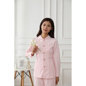 Uniformi Infermieristiche Economiche Rosa e Azzurre, Abbigliamento Medico per Donne, <span class=keywords><strong>Divisa</strong></span> <span class=keywords><strong>Ospedaliera</strong></span> in Cotone e Poliestere, Camici per Infermiere - Product Image 2