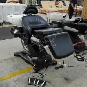 BN-A103 Luxury Electric Shampoo <b>Bed</b> Massage Shampoo Chair Salon Hair Wash Chairs Salon Furniture Equipment - Product Image 3