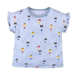 Top Fashion Sweet Cute Teen Girls T-shirt <b>for</b> Children Kids With Cartoon <b>Animals</b> <b>Pattern</b> Printing - Product Image 4