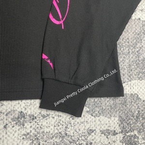 MT1401Custom 100% Cotton Screen Printing Men's Waffle Thermal Long Sleeve <strong>T</strong> <strong>Shirt</strong> 100% Cotton Long Sleeves <strong>T</strong> <strong>Shirt</strong> Made in China - Product Image 4