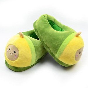 la fruta de aguacate zapatos de <span class=keywords><strong>casa</strong></span> caliente zapatos Neutral de peluche suave Zapatillas de <span class=keywords><strong>casa</strong></span> aguacate zapatos - Product Image 6