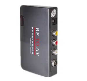 Convertidor RF a AV Dispositivo de selección de plataforma inteligente analógica Selector Adder TV por cable a proyección TV Video