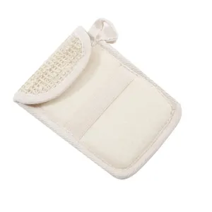 Portable Multi-function All Natural <b>Body</b> Cleaner Soap Mesh Bag Flax Material Convenient Pouch Accessory - Product Image 1