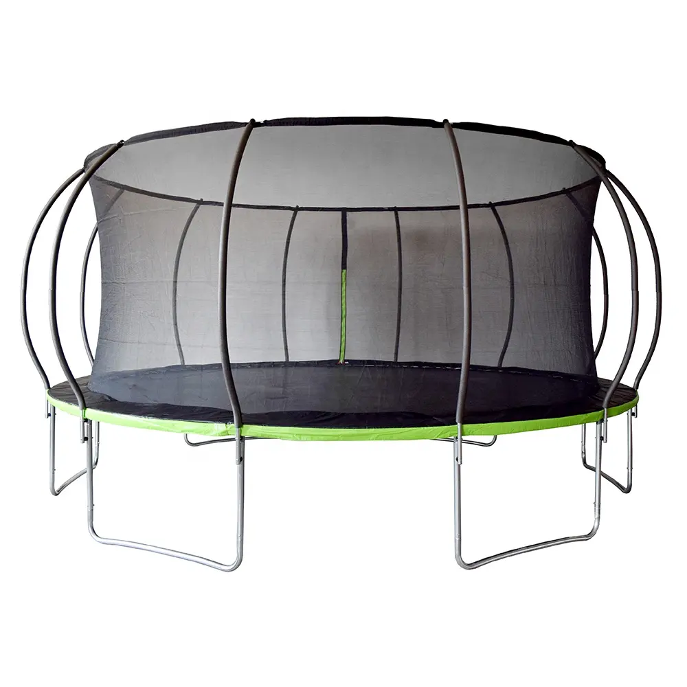 Funjump Trampoline d'extérieur à bas prix 16FT Large Cama Elastica Trampoline Sports pour enfants