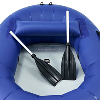 Kayak gonflable léger Hailebao en PVC, bateau escargot gonflable pour la pêche en lac, les loisirs aquatiques, les fêtes au bord de la piscine et le camping sauvage