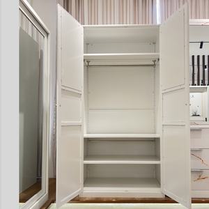 2ドアスイングスチールワードローブモダン自立環境にやさしいホームホテルベッドルームリビングルーム学校用 - Product Image 5