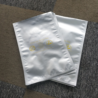 Bolsa de Aluminio con Barrera de Humedad Personalizada, Bolsa de Aluminio Antiestática ESD Plateada, Bolsa de Mylar para Envasado al Vacío Industrial