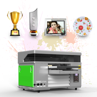 Imprimante UV multifonctionnelle 4060 avec tête d'impression XP600 pour l'impression sur cuir, acrylique, cadres photo, bols en céramique et baguettes