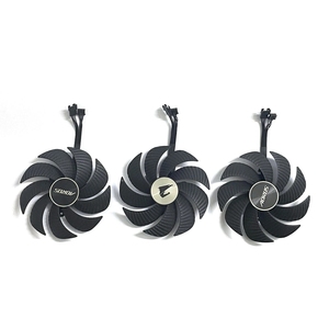 พัดลมกราฟิกแท้รุ่น 100 มม. PLD10020B12H DC12V 0.65A 6PIN สำหรับการ์ดจอ GIGABYTE <span class=keywords><strong>AORUS</strong></span> GeForce RTX 4090 RTX <span class=keywords><strong>4080</strong></span> RTX 4070 Ti <span class=keywords><strong>MASTER</strong></span> - Product Image 3