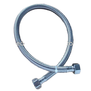 Tuyau d'eau flexible pour articles sanitaires tressés en fil d'aluminium - Product Image 1
