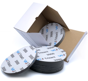 02085 P3000 miếng bọt biển đĩa mài mòn cho ô tô bề mặt refinishing-thay thế trực tiếp cho 3m Trizact 02085 Miếng đánh bóng - Product Image 4
