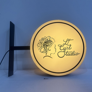Tùy chỉnh LED vòng ngoài trời Acrylic quảng cáo dấu hiệu ánh sáng Hộp signage cửa hàng cửa hàng dấu hiệu - Product Image 1