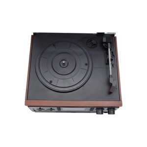 Sistema de Tocadiscos Todo en Uno OEM con Reproductor de CD, Casete, Radio FM, <span class=keywords><strong>Bluetooth</strong></span>, Codificación USB/SD, Reproductor de Vinilo de 3 Velocidades - Product Image 6