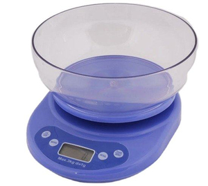 <span class=keywords><strong>Balance</strong></span> électronique portable LCD 5kg/1g pour <span class=keywords><strong>cuisine</strong></span> d'hôtel, pesée alimentaire, mesure du poids du bol, en plastique ABS toutes saisons - Product Image 2