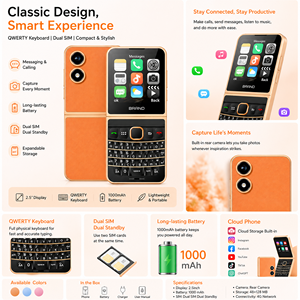 Teléfono Móvil Plegable AI Pocket2 con Teclado Qwerty, 4G LTE, Flip Cloud Phone - Product Image 3