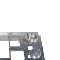 Pièce de montage de cadre de fixation en alliage d'aluminium usiné CNC de précision avec finition usinée pour équipement industriel