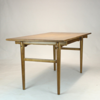 Meubles de restaurant au design moderne Table à manger rectangulaire en bois