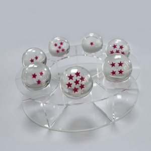 HY198 Vente en gros 3,5 cm 7 pièces/ensemble 7 <span class=keywords><strong>Dragon</strong></span> <span class=keywords><strong>Z</strong></span> <span class=keywords><strong>Ball</strong></span> Résine Cristal Boule GOKU <span class=keywords><strong>Dragon</strong></span> Spheres - Product Image 4