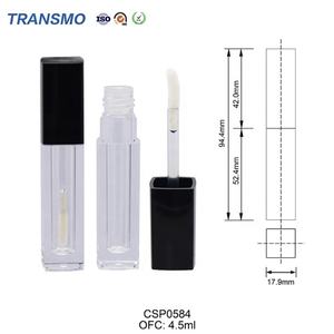 Tubes de gloss à lèvres personnalisés, tubes de rouge à lèvres liquide à marque privée, tubes de gloss à lèvres carrés OEM de 4,5 ml avec boîte personnalisée - Product Image 3