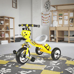 ブルー & ピンク2 ~ 7年子供用ライドオンカースチール & プラスチック<span class=keywords><strong>3</strong></span>輪フットパワー幼児用おもちゃ - Product Image 1