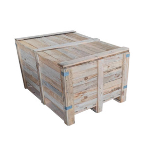 Caja de madera Ji Shun 1090x1090x1120mm, caja de madera contrachapada con rejilla para transporte logístico - Product Image 2