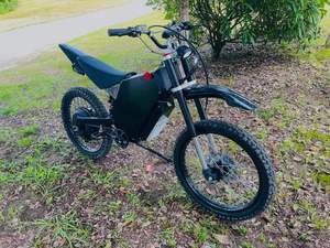 Bicicleta Eléctrica Todoterreno SS30 de 15000W, Batería de Litio de 75AH 72V, Cuadro de Acero al Carbono, Una Velocidad, Frenos de Disco, ¡Gran Venta, Envío Rápido! - Product Image 4