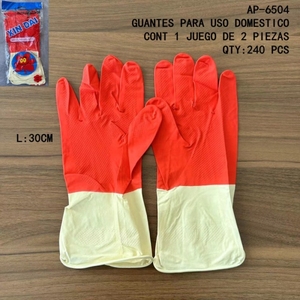 Guanti di gomma durevoli per uso domestico comodo uso domestico uso elegante elegante portatile elegante Clas - Product Image 1