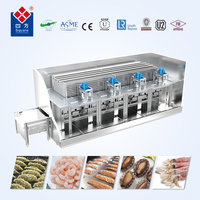 Fabricant 100-5000 kg/h industriel Iqf azote poisson légumes fraise crevettes Impingement Tunnel congélateur rapide