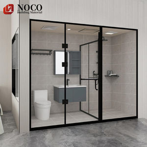 Conteneur NOCO avec séparation sec/humide pour hôtel et immeuble de bureaux, ensemble complet de toilettes portables modernes intégrées - Product Image 3