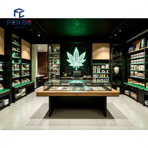 تجهيزات محلات التبغ والنرجيلة المخصصة مع حلول أثاث طاولة البيع بالتجزئة والدخان - Product Image 3